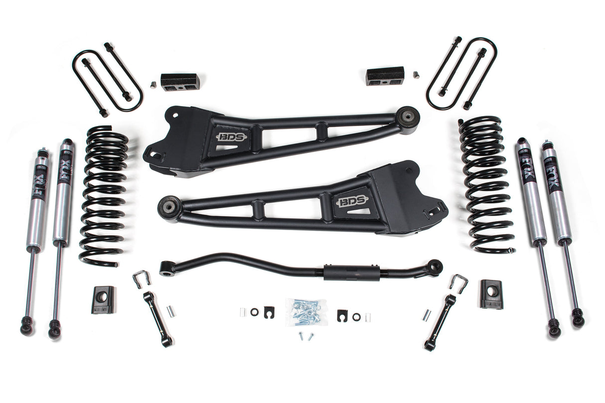 3 Inch Lift Kit W/ Radius Arm - Ram 3500 (13-18) 4WD - Diesel BDS Suspension Suspension Lift Kit  AXOPROS