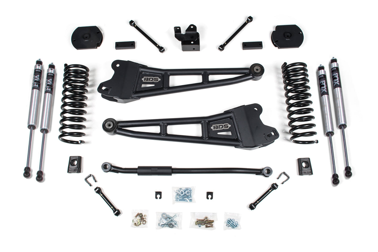 3 Inch Lift Kit W/ Radius Arm - Ram 2500 (14-18) 4WD - Diesel BDS Suspension Suspension Lift Kit  AXOPROS