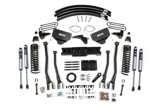 8 Inch Lift Kit W/ 4-Link - Ram 3500 (13-18) 4WD - Diesel BDS Suspension Suspension Lift Kit  AXOPROS