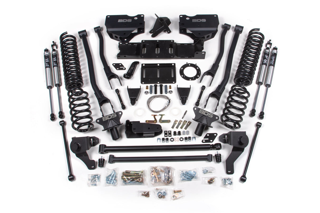 8 Inch Lift Kit W/ 4-Link - Ram 2500 (19-24) 4WD - Diesel BDS Suspension Suspension Lift Kit  AXOPROS