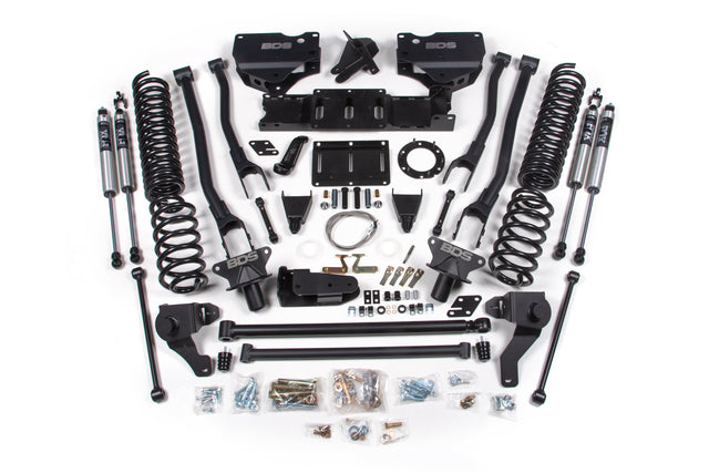 8 Inch Lift Kit W/ 4-Link - Ram 2500 (19-24) 4WD - Diesel BDS Suspension Suspension Lift Kit  AXOPROS