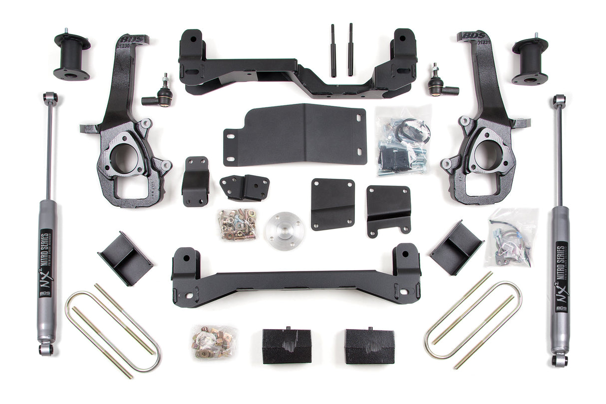 6 Inch Lift Kit - Dodge Ram 1500 (06-08) 4WD BDS Suspension Suspension Lift Kit  AXOPROS