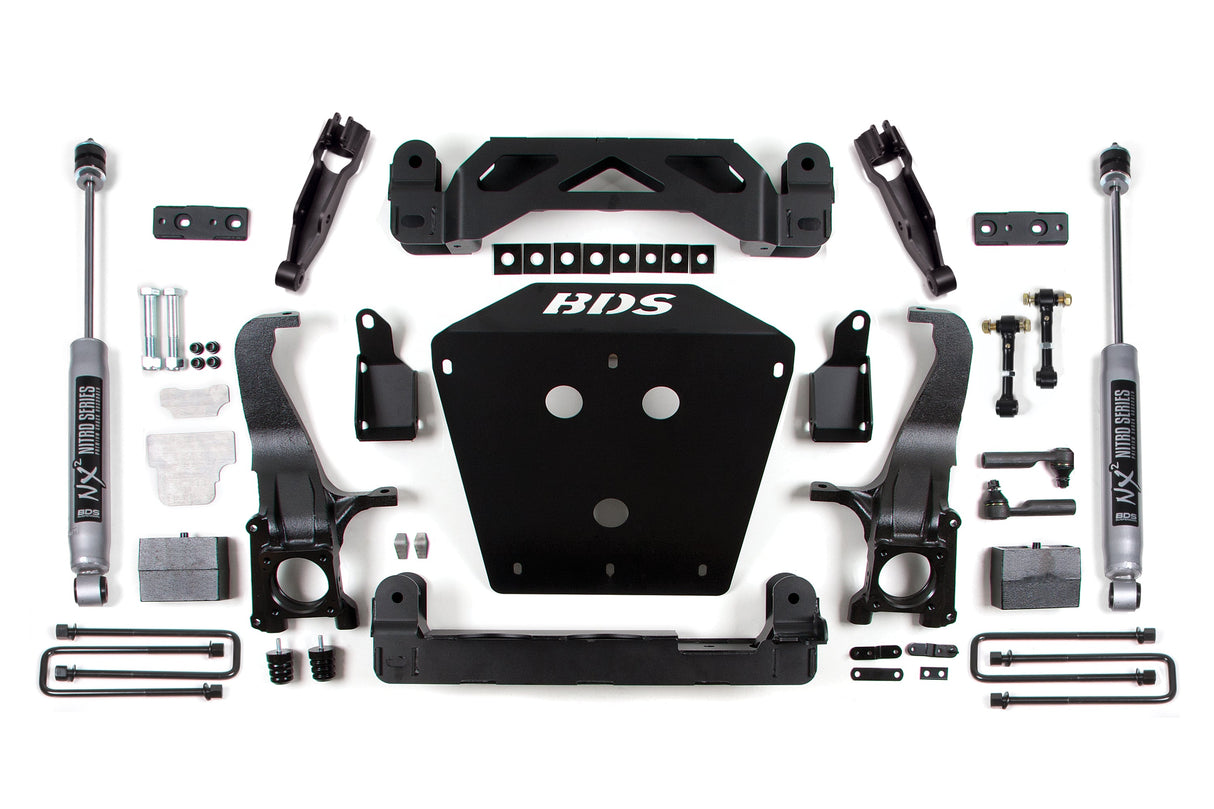 7 Inch Lift Kit - Toyota Tundra (16-21) 2/4WD BDS Suspension Suspension Lift Kit  AXOPROS