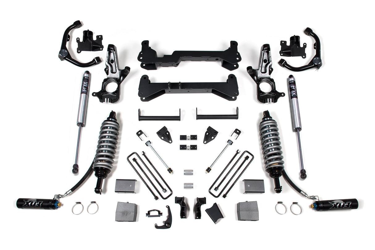 7 Inch Lift Kit - FOX 2.5 Coil-Over Conversion - Chevy Silverado Or GMC Sierra 2500HD (01-10) 2WD BDS Suspension Suspension Lift Kit  AXOPROS