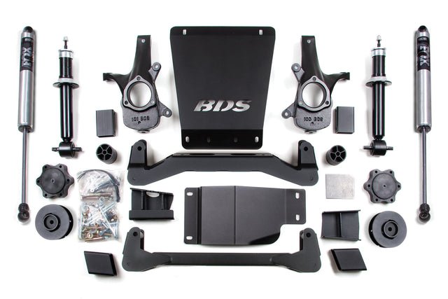 4 Inch Lift Kit - Chevy/GMC Avalanche- Surburban- Tahoe- Or Yukon 1500 (07-14) 4WD BDS Suspension Suspension Lift Kit  AXOPROS