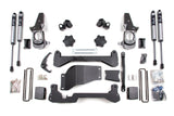 4.5 Inch Lift Kit - Chevy Silverado Or GMC Sierra 2500HD/3500 (01-10) SRW 4WD BDS Suspension Suspension Lift Kit  AXOPROS
