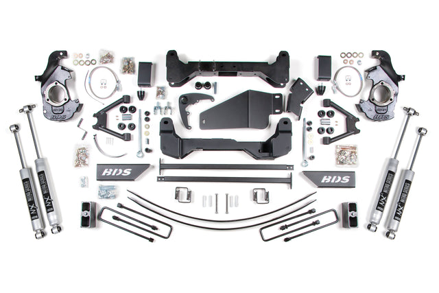 6 Inch Lift Kit - Chevy/GMC 1500/2500 6 Lug (88-98) 4WD BDS Suspension Suspension Lift Kit  AXOPROS