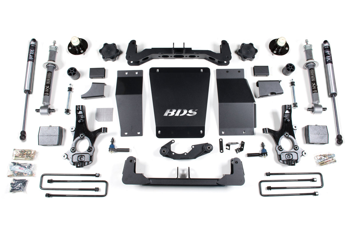 6 Inch Lift Kit - Chevy Silverado Or GMC Sierra 1500 (14-18) 4WD BDS Suspension Suspension Lift Kit  AXOPROS