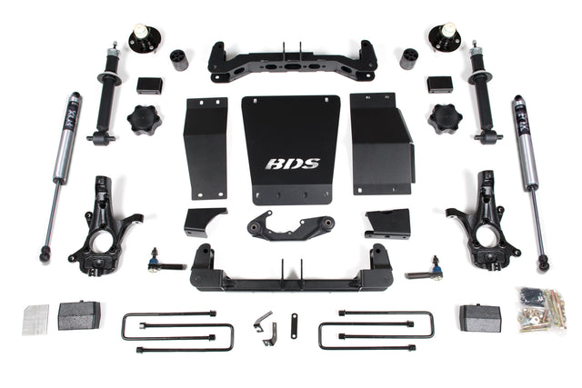 4 Inch Lift Kit - Chevy Silverado Or GMC Sierra 1500 (14-18) 4WD BDS Suspension Suspension Lift Kit  AXOPROS