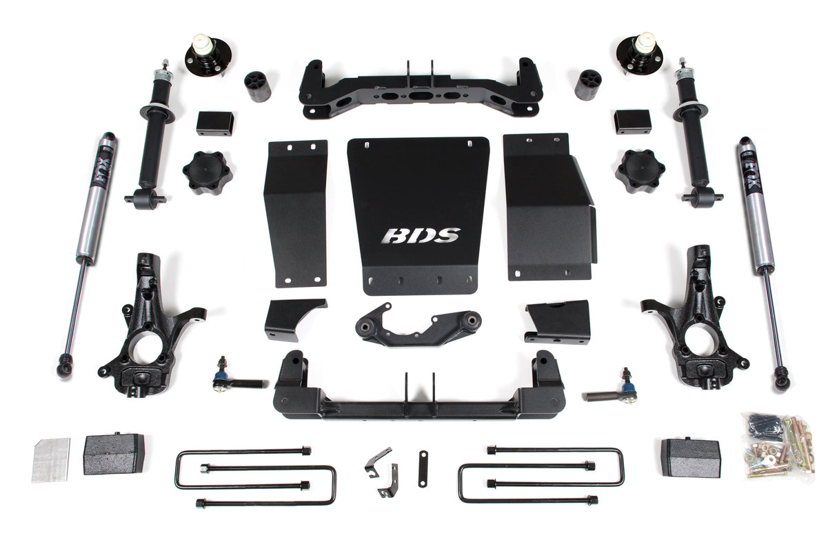 4 Inch Lift Kit - Chevy Silverado Or GMC Sierra 1500 (14-18) 4WD BDS Suspension Suspension Lift Kit  AXOPROS