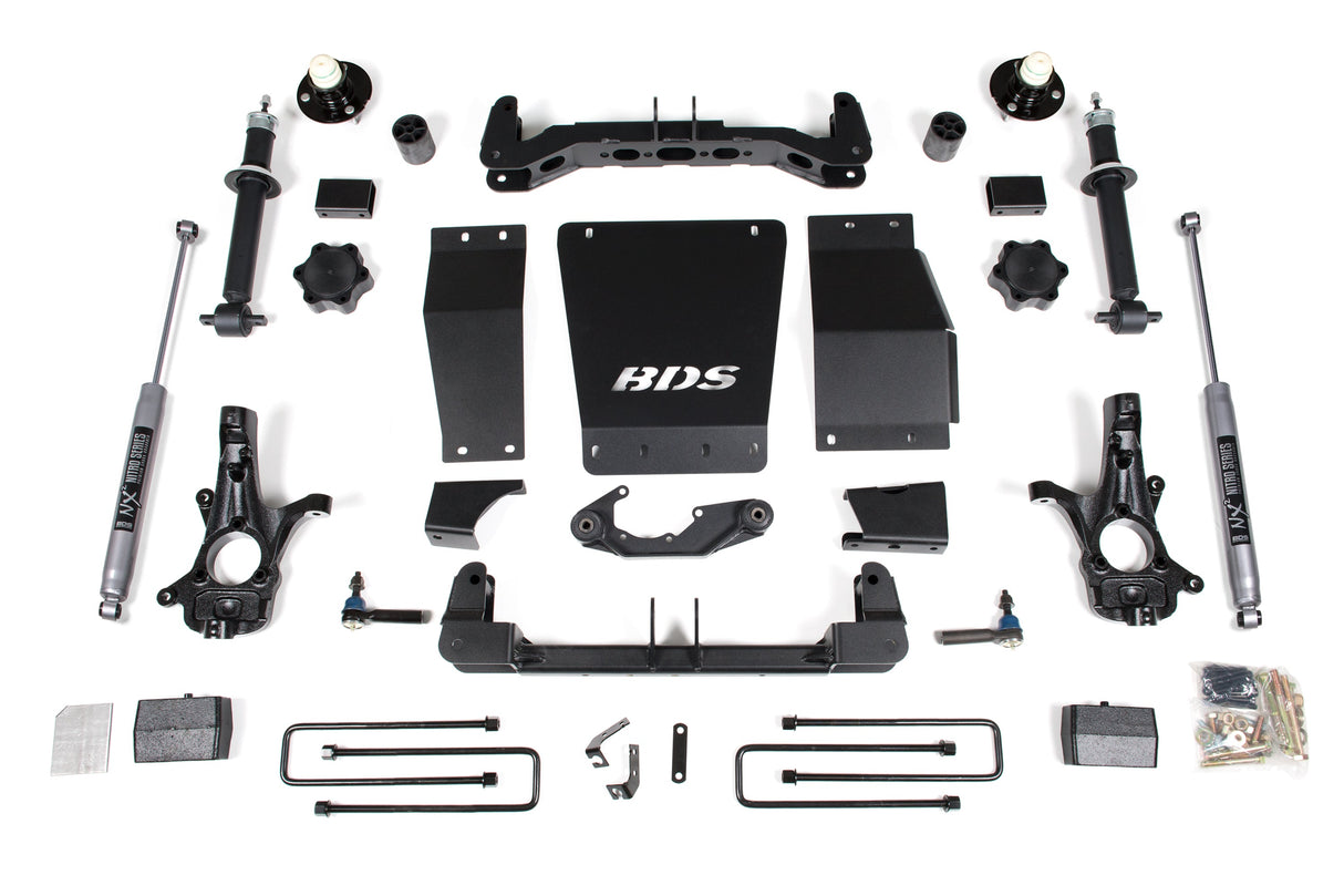 4 Inch Lift Kit - Chevy Silverado Or GMC Sierra 1500 (14-18) 4WD BDS Suspension Suspension Lift Kit  AXOPROS