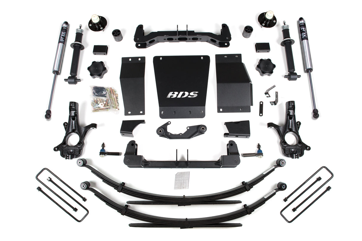 4 Inch Lift Kit - Chevy Silverado Or GMC Sierra 1500 (14-18) 4WD BDS Suspension Suspension Lift Kit  AXOPROS