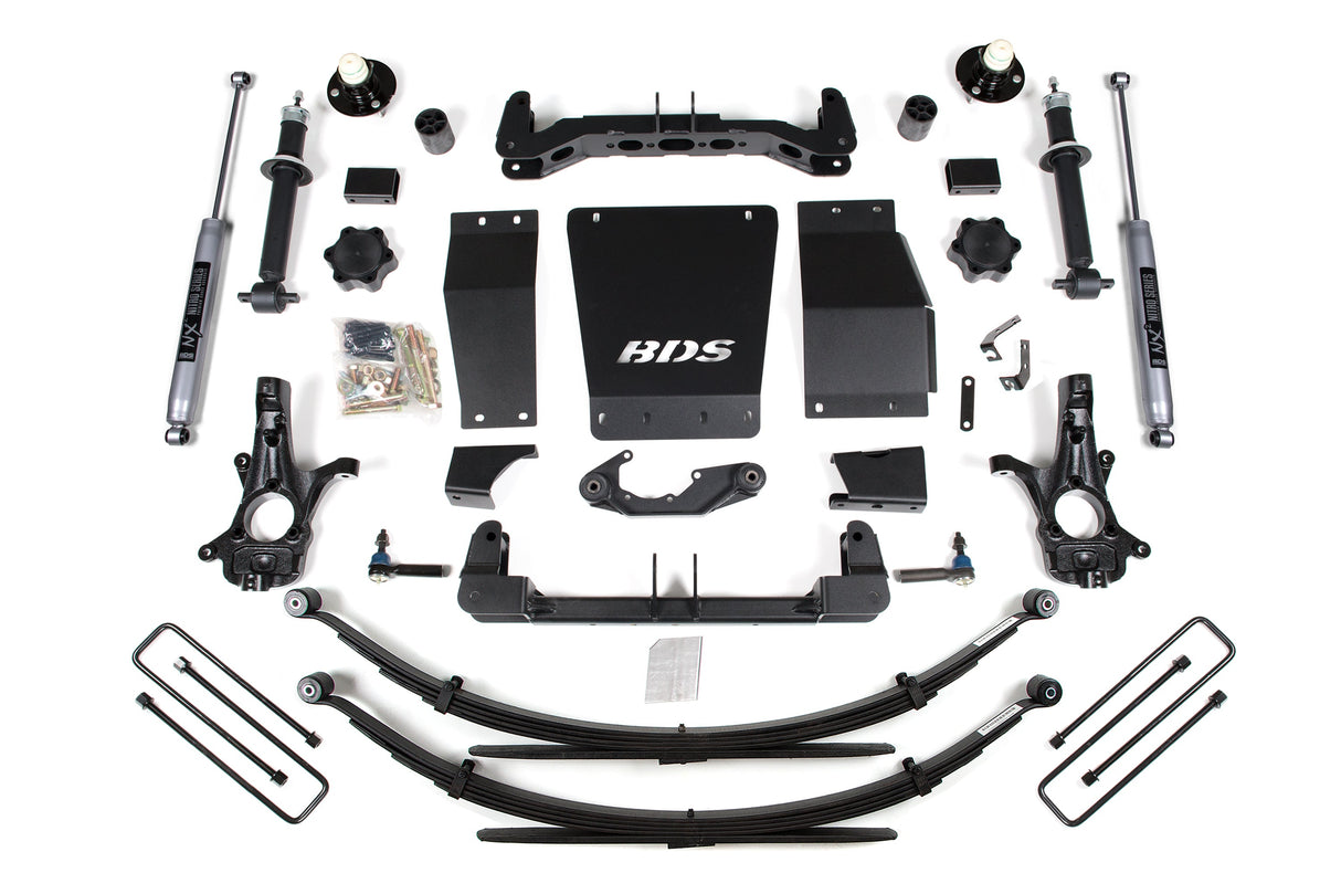 4 Inch Lift Kit - Chevy Silverado Or GMC Sierra 1500 (14-18) 4WD BDS Suspension Suspension Lift Kit  AXOPROS