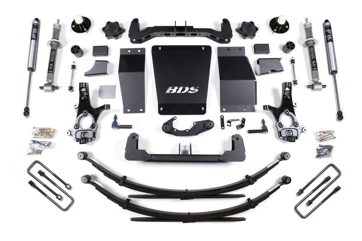 6 Inch Lift Kit - Chevy Silverado Or GMC Sierra 1500 (14-18) 4WD BDS Suspension Suspension Lift Kit  AXOPROS