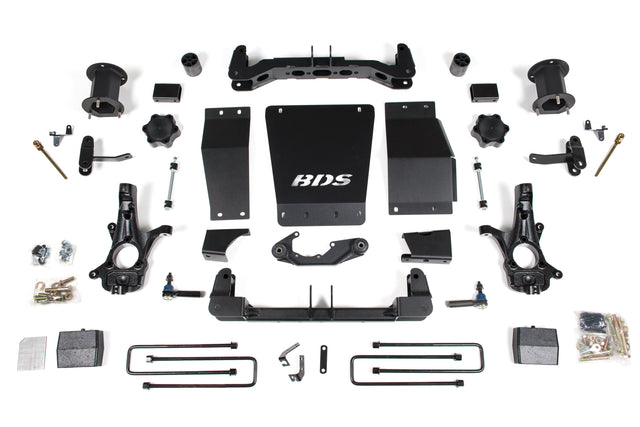 6 Inch Lift Kit - GMC Sierra 1500 (14-18) 4WD - Magneride Equipped BDS Suspension Suspension Lift Kit  AXOPROS