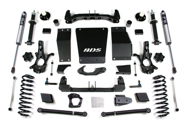 6 Inch Lift Kit - Chevy/GMC Suburban- Tahoe- Yukon/XL 1500 (15-19) 4WD BDS Suspension Suspension Lift Kit  AXOPROS