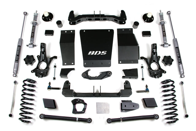 6 Inch Lift Kit - Chevy/GMC Suburban- Tahoe- Yukon/XL 1500 (15-19) 4WD BDS Suspension Suspension Lift Kit  AXOPROS