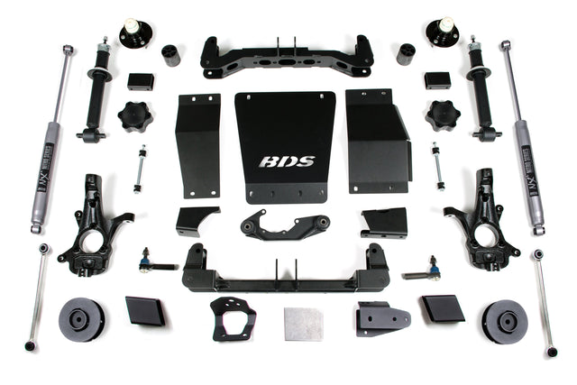 4 Inch Lift Kit - Chevy/GMC Suburban- Tahoe- Yukon/XL 1500 (15-19) 4WD BDS Suspension Suspension Lift Kit  AXOPROS