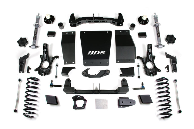 6 Inch Lift Kit - Chevy/GMC Suburban- Tahoe- Yukon/XL 1500 (15-19) 4WD - Autoride Equipped BDS Suspension Suspension Lift Kit  AXOPROS