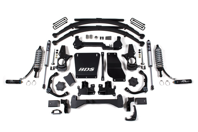 6.5 Inch Lift Kit - FOX 2.5 Coil-Over Conversion - Chevy Silverado Or GMC Sierra 2500HD/3500HD (01-10) - Diesel BDS Suspension Suspension Lift Kit  AXOPROS