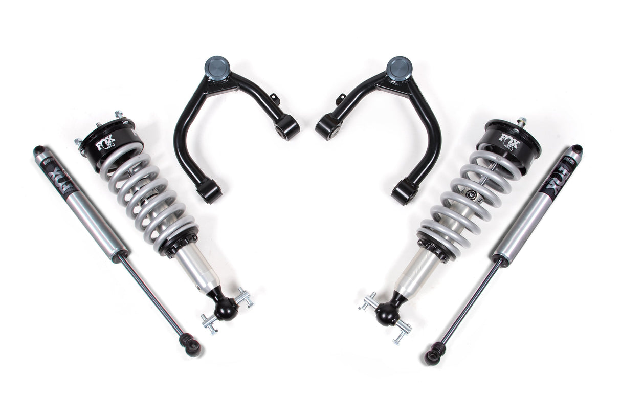 2 Inch Lift Kit - FOX 2.0 Coil-Over - Chevy Silverado Or GMC Sierra 1500 (19-24) 4WD BDS Suspension Suspension Lift Kit  AXOPROS