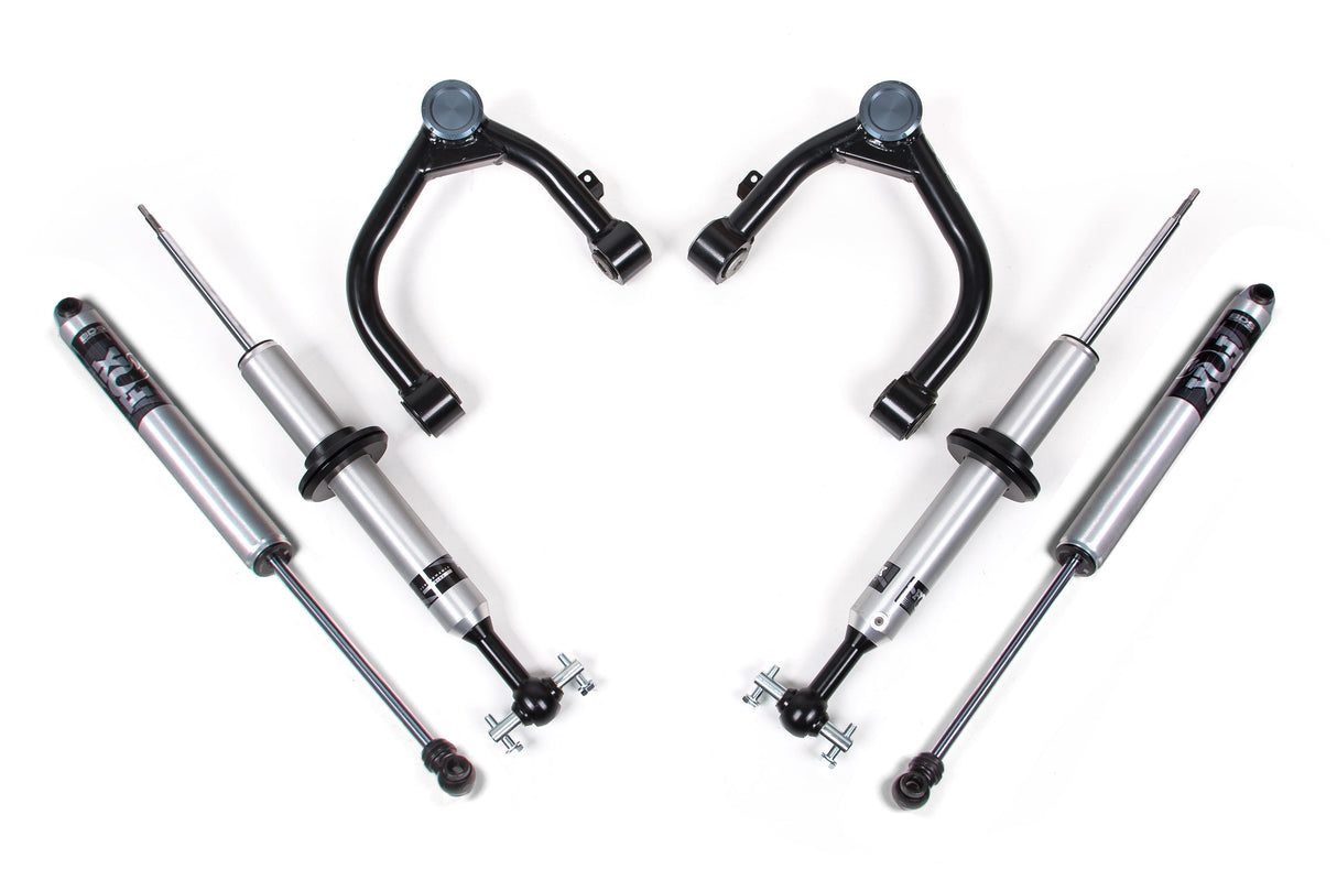 2 Inch Lift Kit - FOX 2.0 Snap Ring Strut - Chevy Silverado Or GMC Sierra 1500 (19-24) 4WD BDS Suspension Suspension Lift Kit  AXOPROS