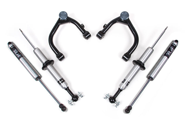2 Inch Lift Kit - FOX 2.0 Snap Ring Strut - Chevy Silverado Or GMC Sierra 1500 (19-24) 4WD BDS Suspension Suspension Lift Kit  AXOPROS