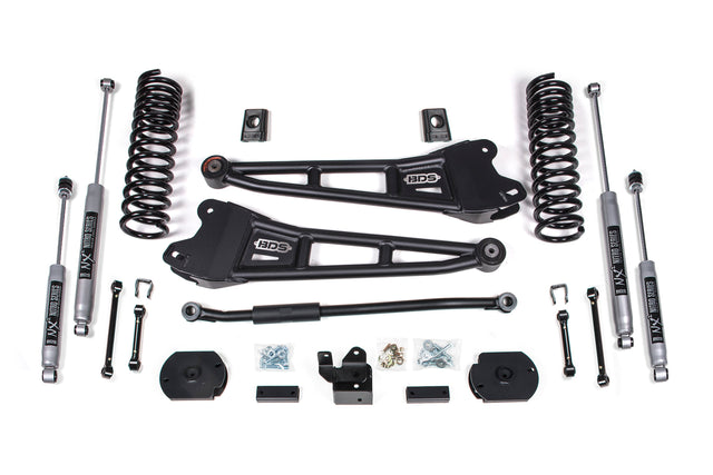 3 Inch Lift Kit W/ Radius Arm - Ram 2500 (19-24) 4WD - Diesel BDS Suspension Suspension Lift Kit  AXOPROS