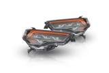 Attica LED Projector Headlight W-Sequential Turn Signal Attica 4x4 Headlight Set  AXOPROS