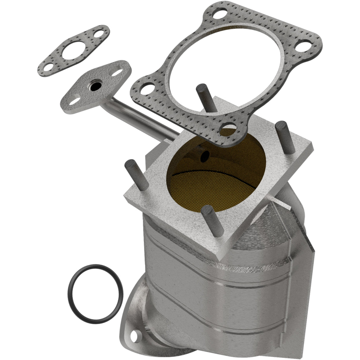 California Direct-Fit Catalytic Converter MagnaFlow Exhaust Products Catalytic Converter  AXOPROS