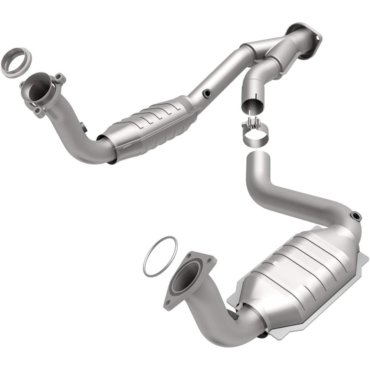 California Direct-Fit Catalytic Converter MagnaFlow Exhaust Products Catalytic Converter  AXOPROS