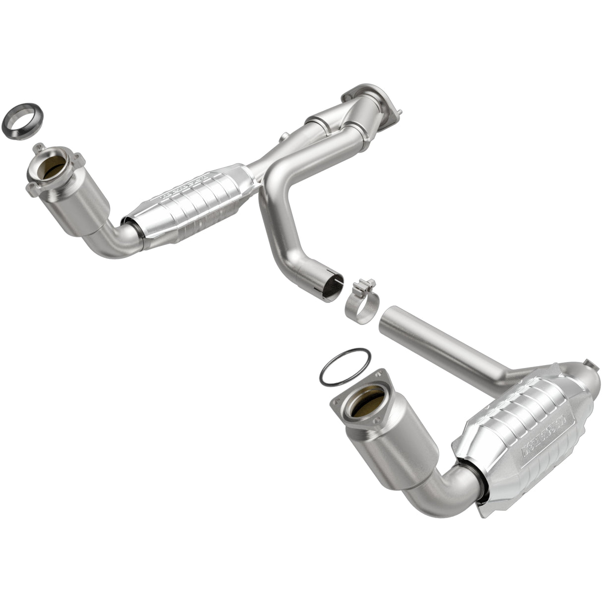 California Direct-Fit Catalytic Converter MagnaFlow Exhaust Products Catalytic Converter  AXOPROS