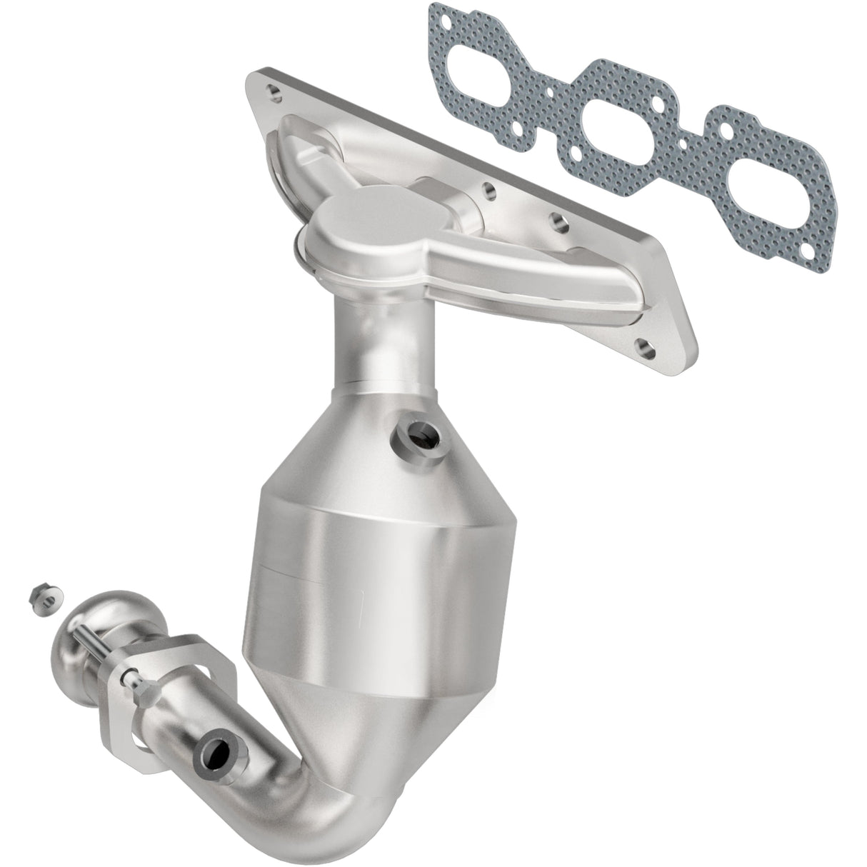 California Manifold Catalytic Converter MagnaFlow Exhaust Products Catalytic Converter with Integrated Exhaust Manifold  AXOPROS