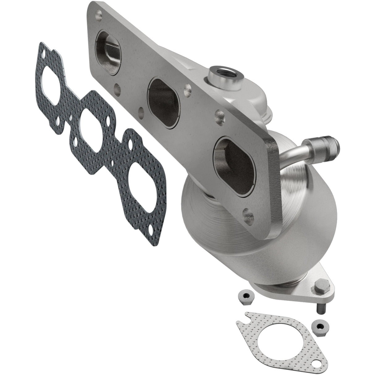 California Manifold Catalytic Converter MagnaFlow Exhaust Products Catalytic Converter with Integrated Exhaust Manifold  AXOPROS