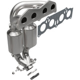 California Manifold Catalytic Converter MagnaFlow Exhaust Products Catalytic Converter with Integrated Exhaust Manifold  AXOPROS