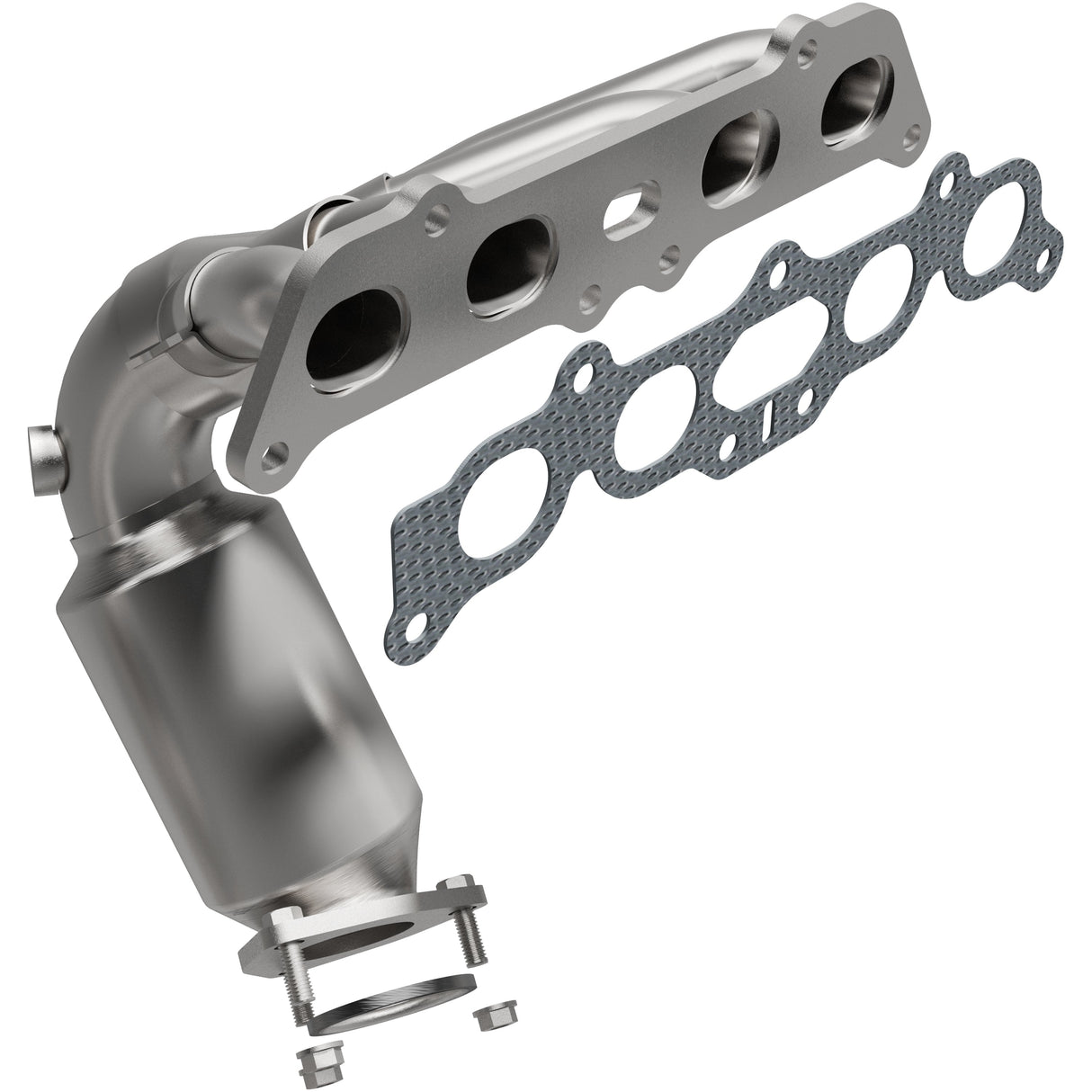 California Manifold Catalytic Converter MagnaFlow Exhaust Products Catalytic Converter with Integrated Exhaust Manifold  AXOPROS