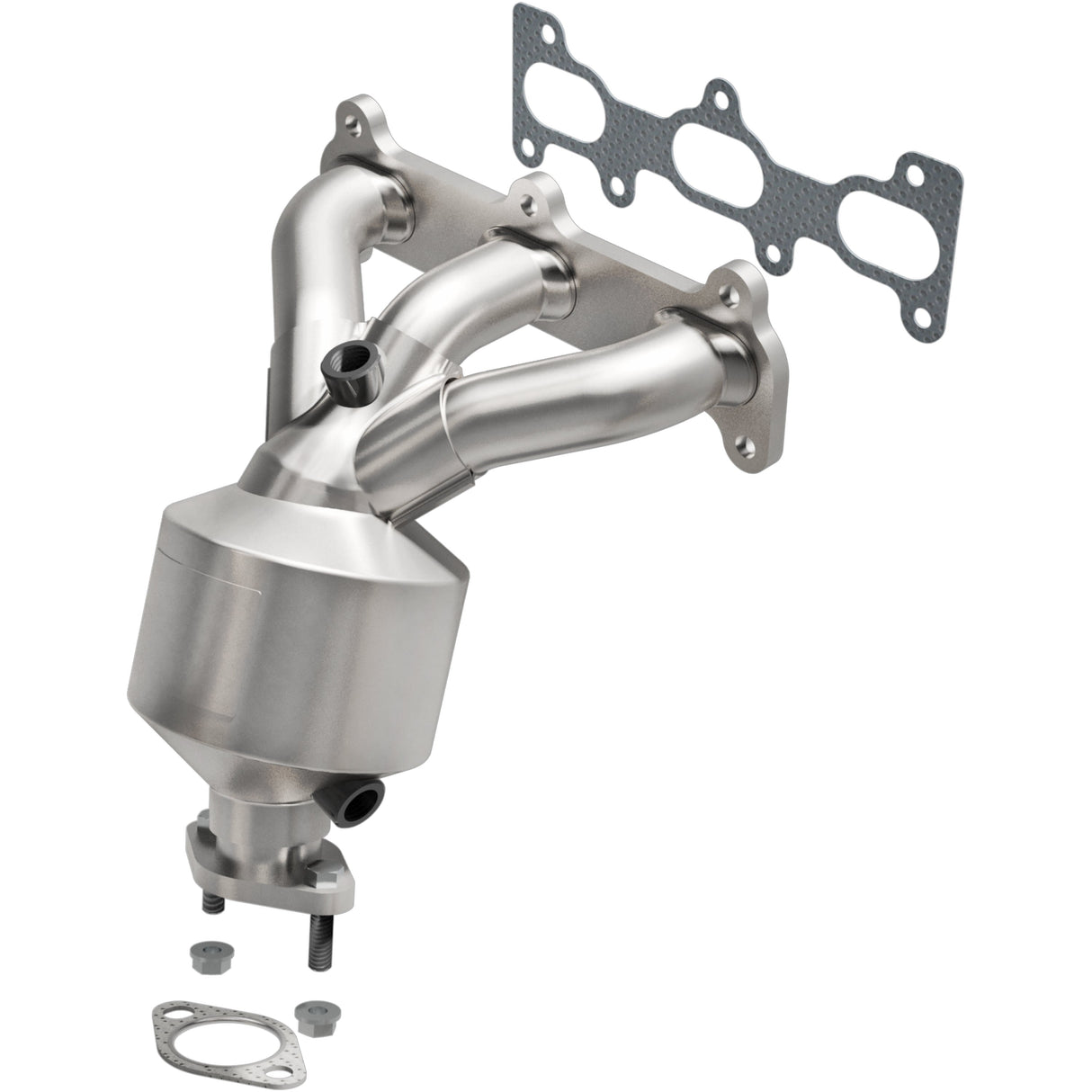 California Manifold Catalytic Converter MagnaFlow Exhaust Products Catalytic Converter with Integrated Exhaust Manifold  AXOPROS