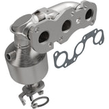 California Manifold Catalytic Converter MagnaFlow Exhaust Products Catalytic Converter with Integrated Exhaust Manifold  AXOPROS