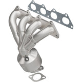 California Manifold Catalytic Converter MagnaFlow Exhaust Products Catalytic Converter with Integrated Exhaust Manifold  AXOPROS