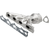 California Manifold Catalytic Converter MagnaFlow Exhaust Products Catalytic Converter with Integrated Exhaust Manifold  AXOPROS