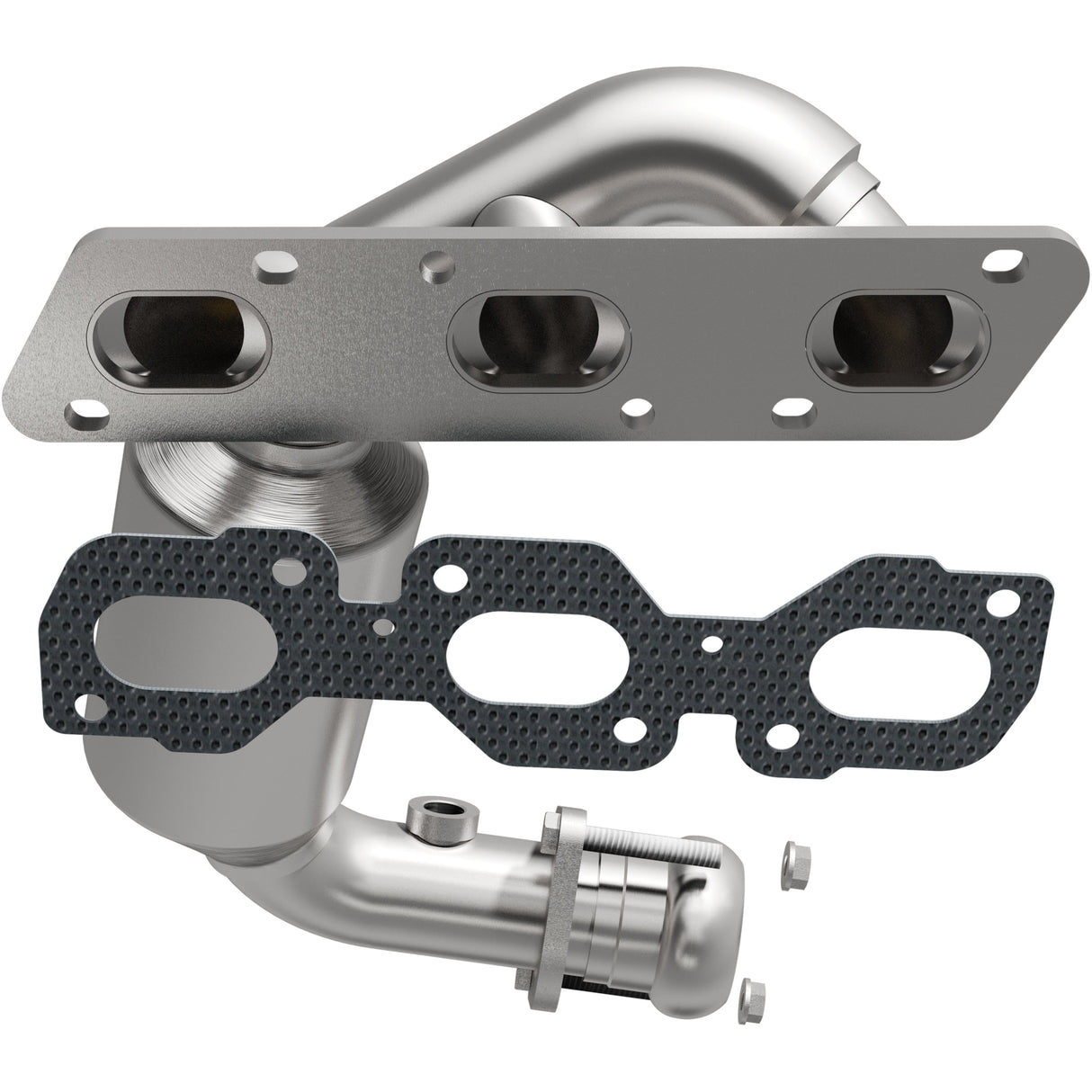 California Manifold Catalytic Converter MagnaFlow Exhaust Products Catalytic Converter with Integrated Exhaust Manifold  AXOPROS