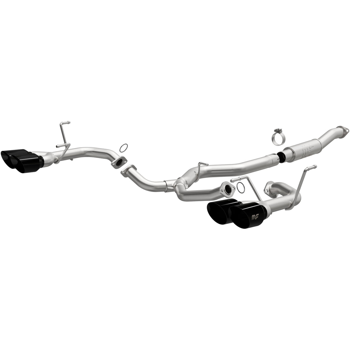 Competition Series Black Chrome Tips Cat-Back System MagnaFlow Exhaust Products Exhaust System Kit  AXOPROS