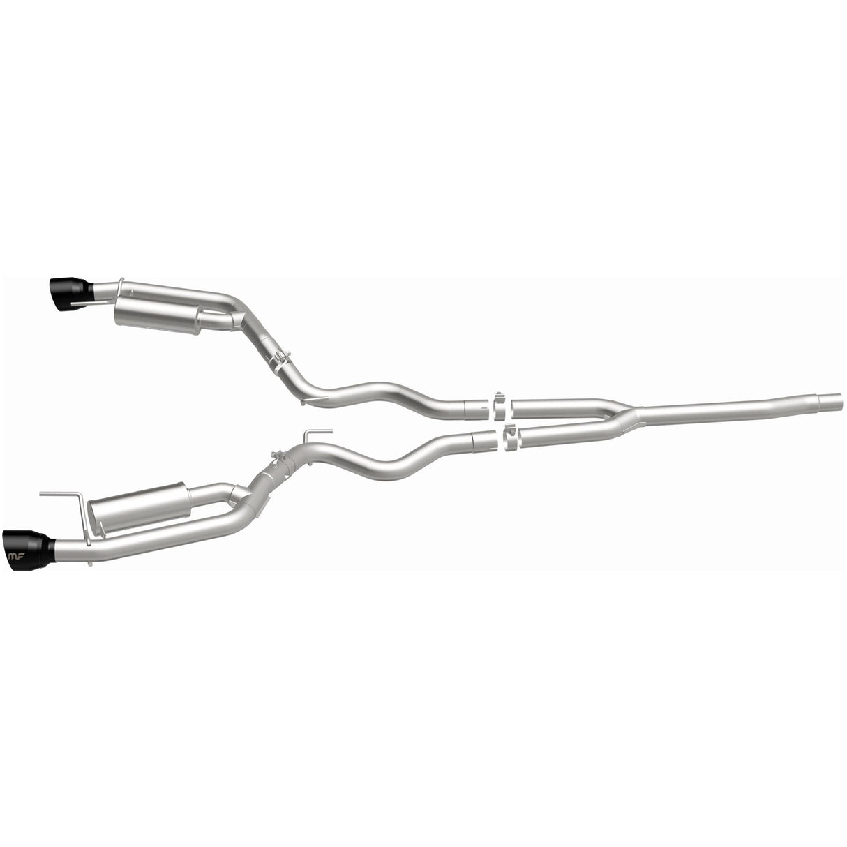 Competition Series Black Chrome Tips Cat-Back System MagnaFlow Exhaust Products Exhaust System Kit  AXOPROS