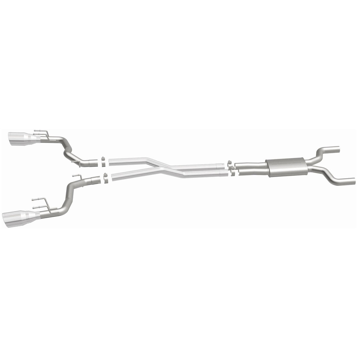 Competition Series Stainless Cat-Back System MagnaFlow Exhaust Products Exhaust System Kit  AXOPROS