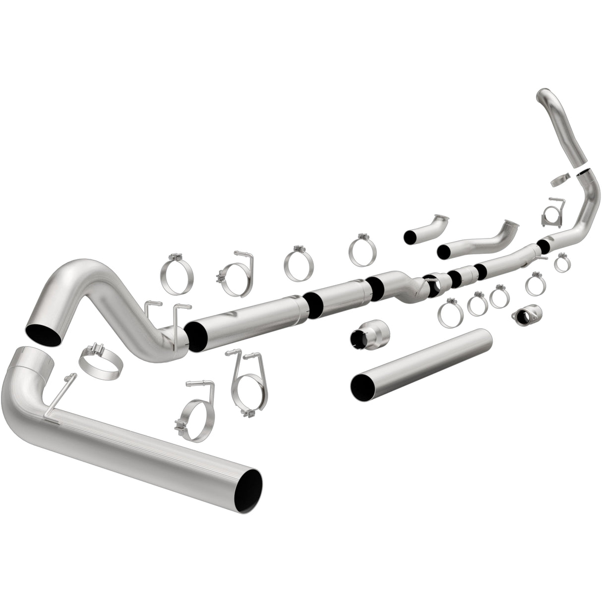 Custom Builder Pipe Kit Diesel 5in. Turbo-Back MagnaFlow Exhaust Products Exhaust System Kit  AXOPROS