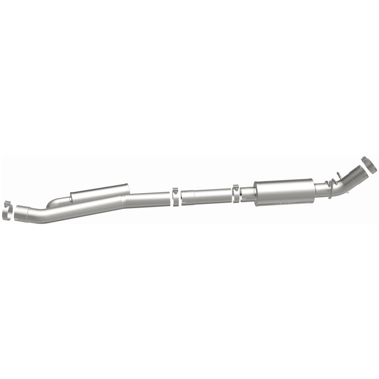 Direct-Fit Muffler Replacement Kit With Muffler MagnaFlow Exhaust Products Exhaust Muffler Kit  AXOPROS