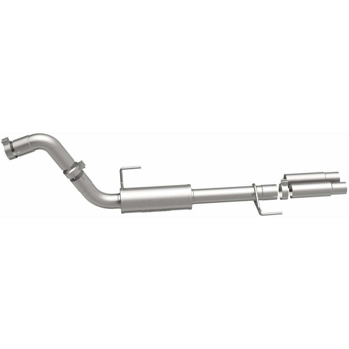 Direct-Fit Muffler Replacement Kit With Muffler MagnaFlow Exhaust Products Exhaust Muffler Kit  AXOPROS