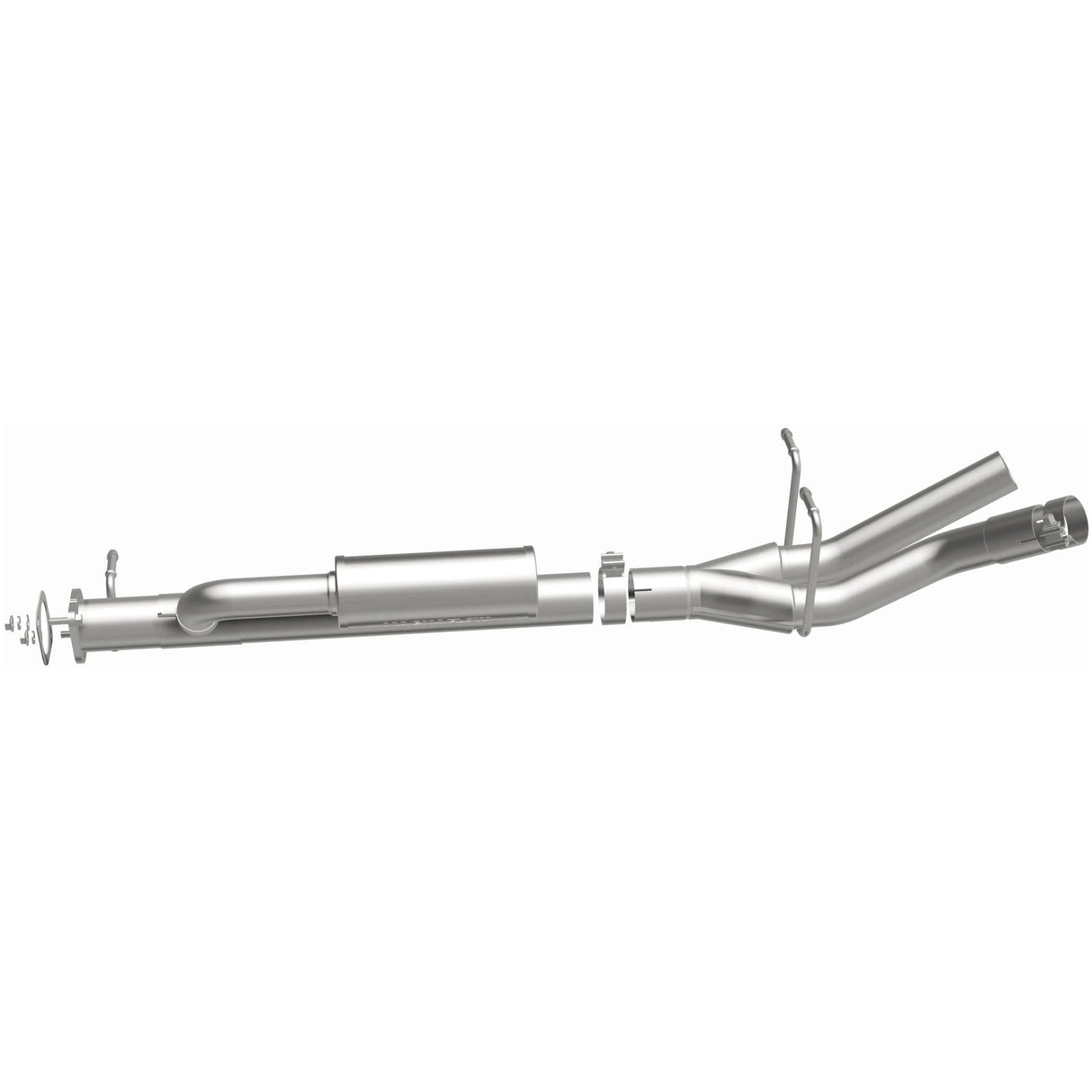 Direct-Fit Muffler Replacement Kit With Muffler MagnaFlow Exhaust Products Exhaust Muffler Kit  AXOPROS