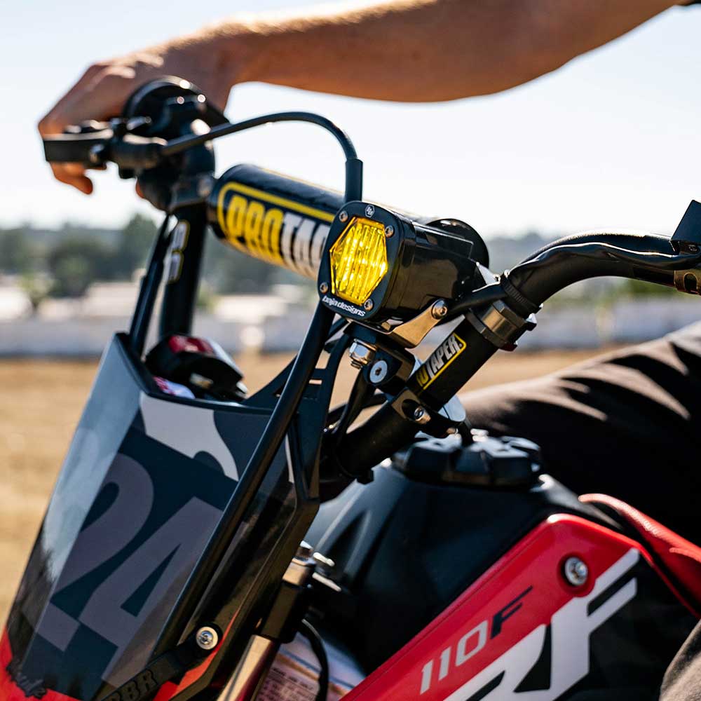 Moto Electric Start Pit Bike S1 Auxiliary Light Kit Baja Designs Auxiliary Light  AXOPROS