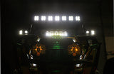 S8 10 Inch Hood Mount Light Bar Kit Baja Designs Light Bar  AXOPROS